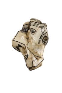 Gwyneth Rowlands, untitled flint (two heads). Credit: Adamson Collection Trust.